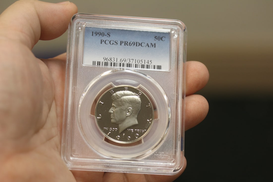 PCGS Graded Kennedy Half Dollar: PR69 - DCAM - clad