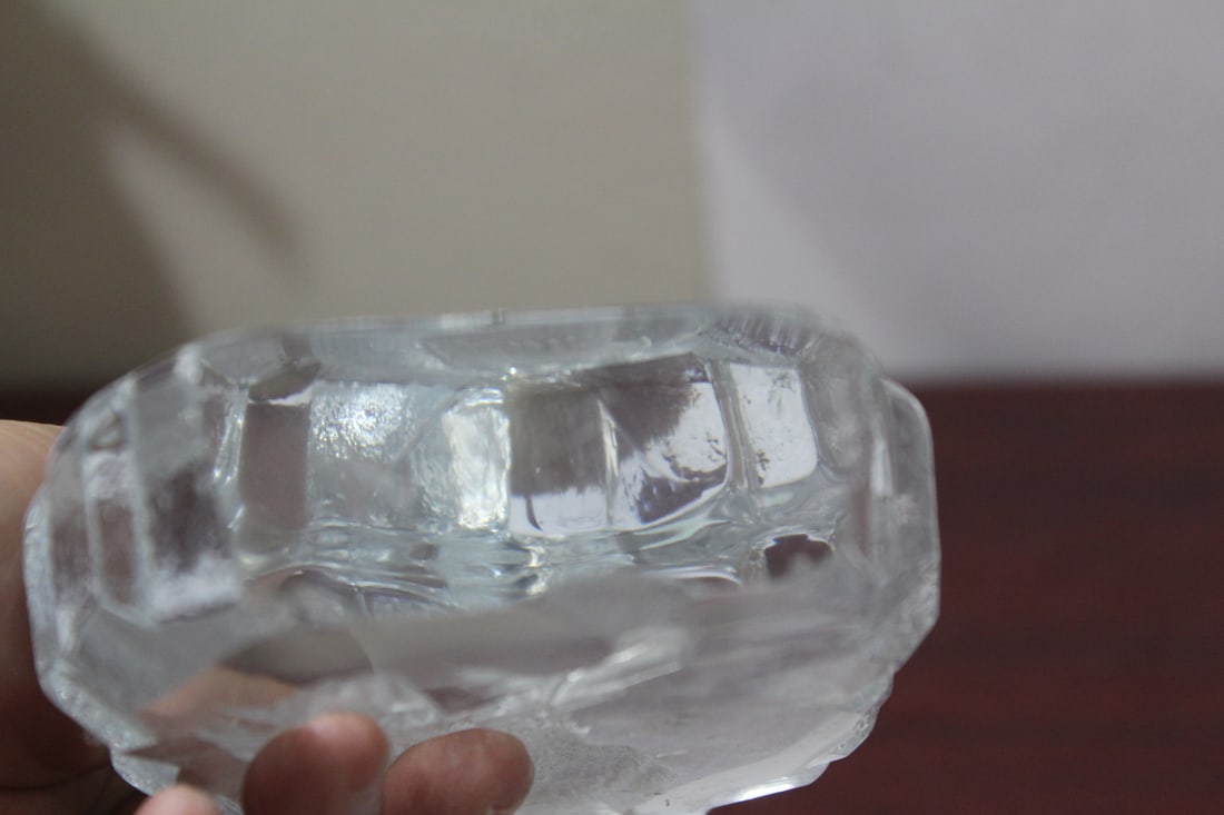 A Glass Eagle Paperweight - 5