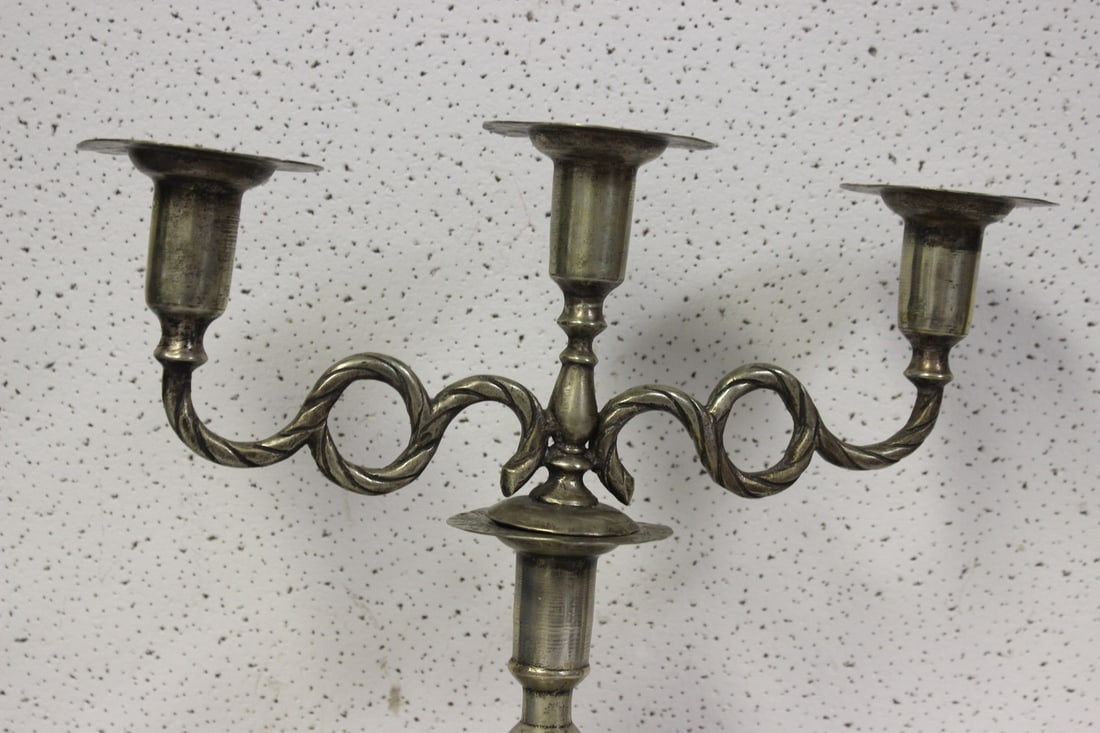 A Hand Hammered Candelabra - 2