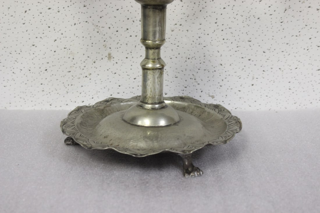 A Hand Hammered Candelabra - 3