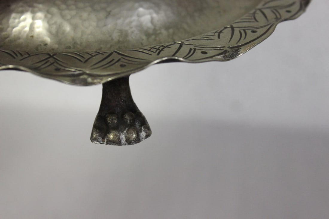 A Hand Hammered Candelabra - 5
