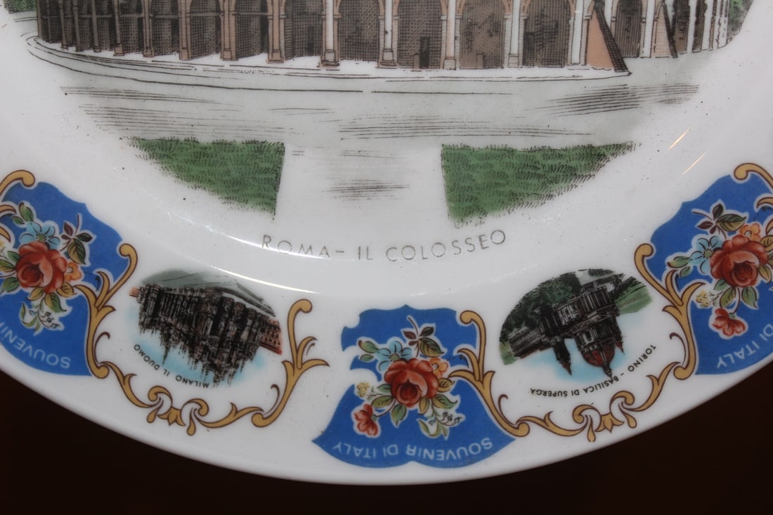 A Rome Ceramic Plate - 3