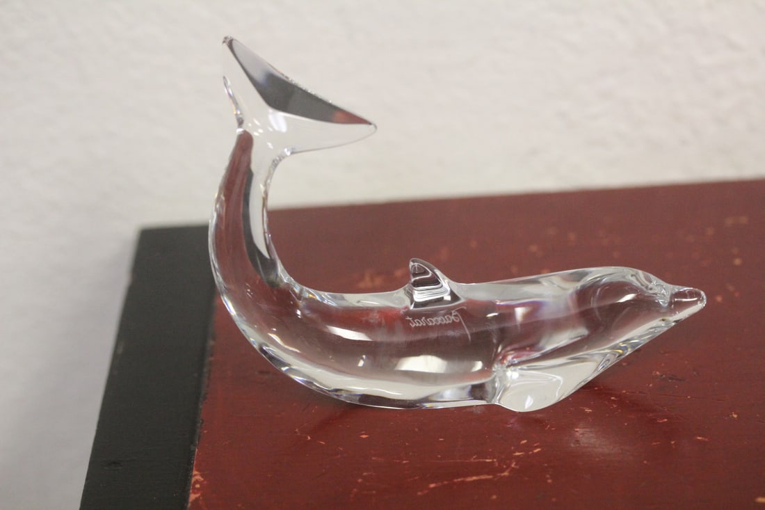 Signed Baccarat Dolphin - 2