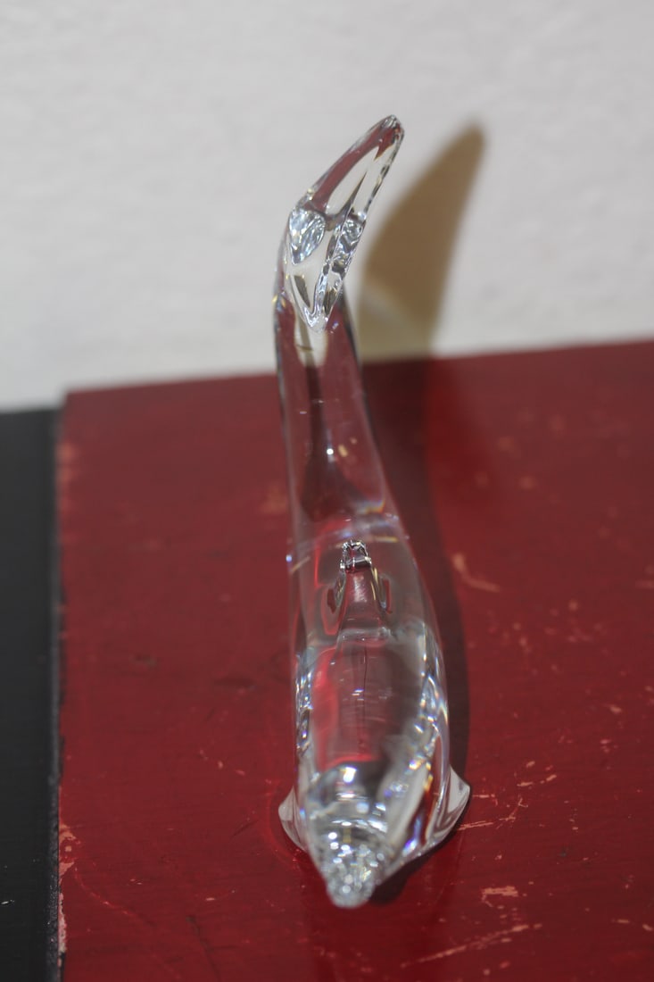 Signed Baccarat Dolphin - 3