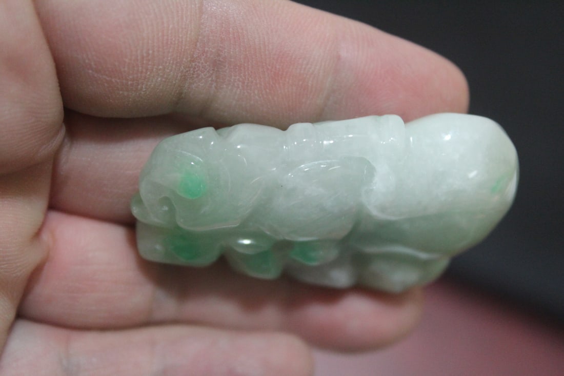 A Jadeite Pendant*** - 3