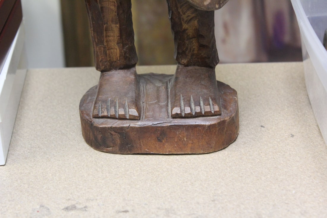 Wooden African Statue - 2