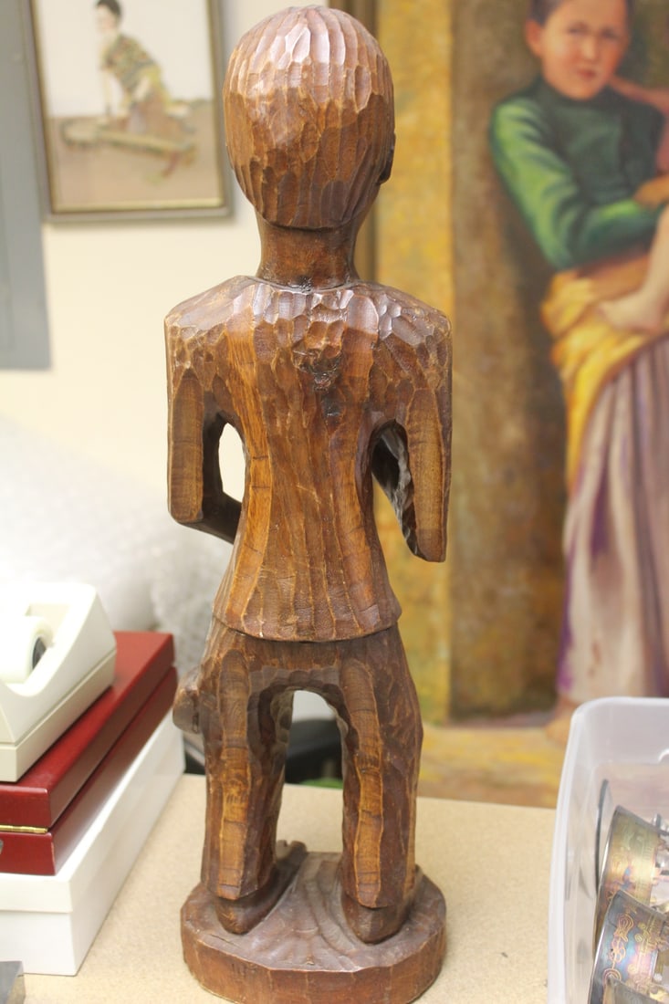 Wooden African Statue - 7