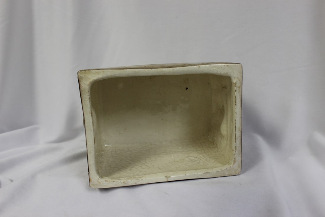 A Ceramic Dog Planter - 5