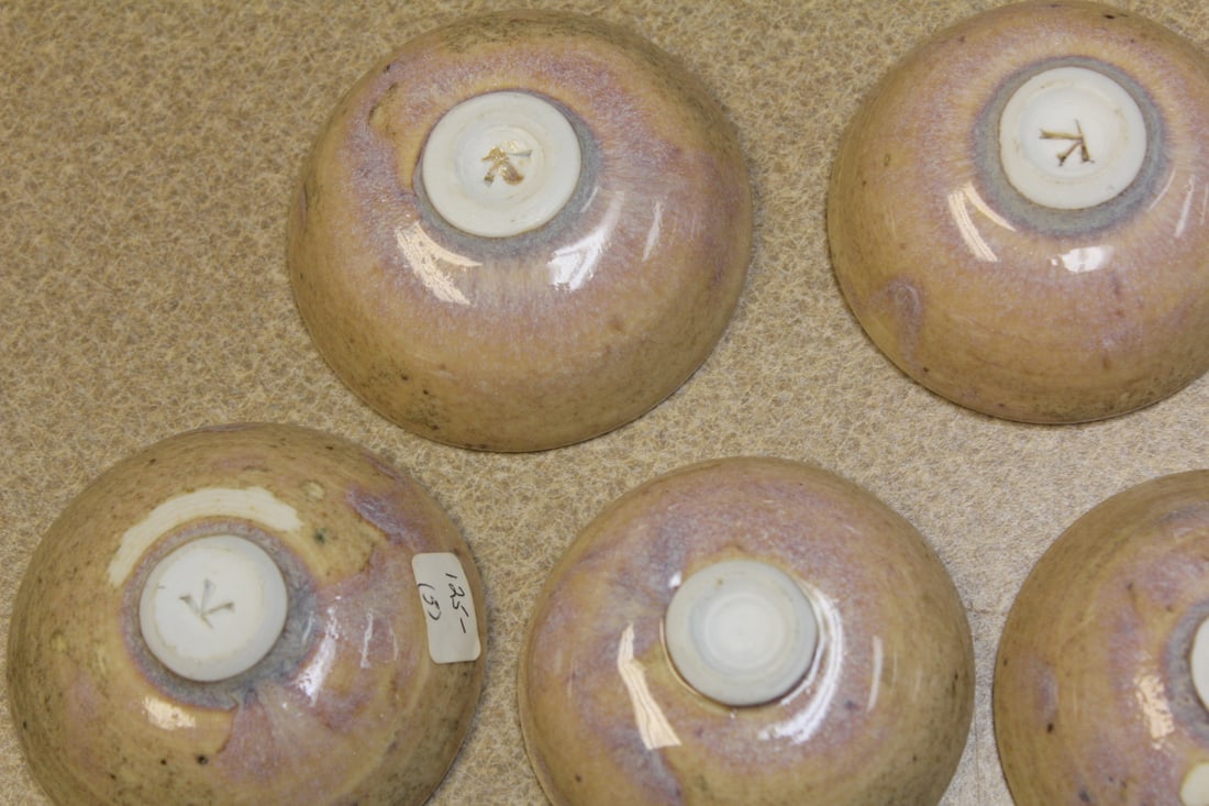 Signed Studio Ceramic Small Bowls - 4