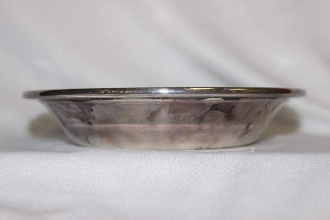 A Silverplated Saucer - 3