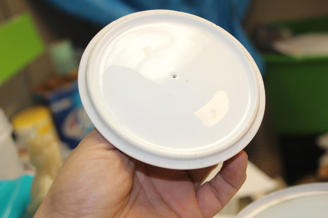 Ceramic Urn with Lid - 5