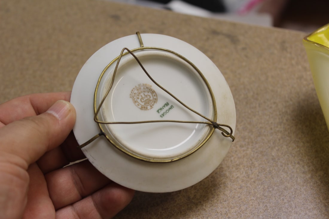 Small Limoges Plate - 3