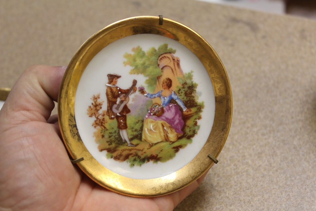 Small Limoges Plate - 5