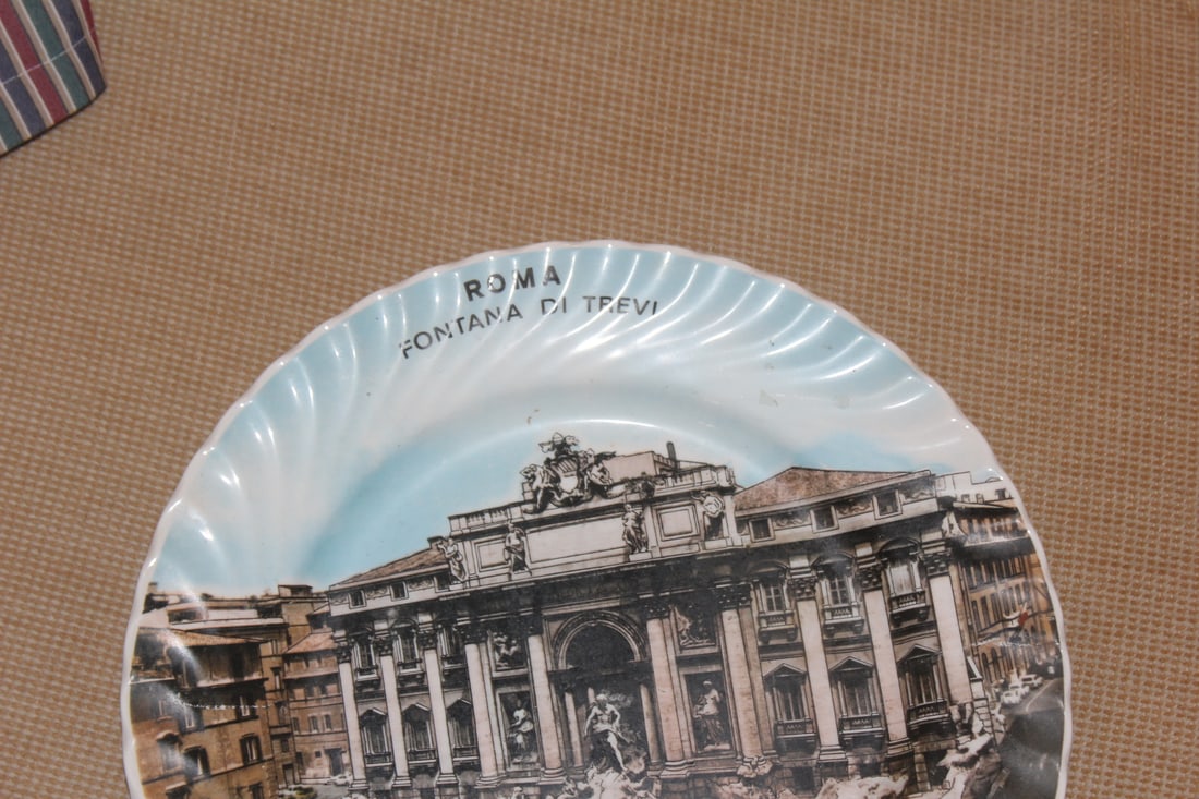 A Rome Ceramic Plate - 2