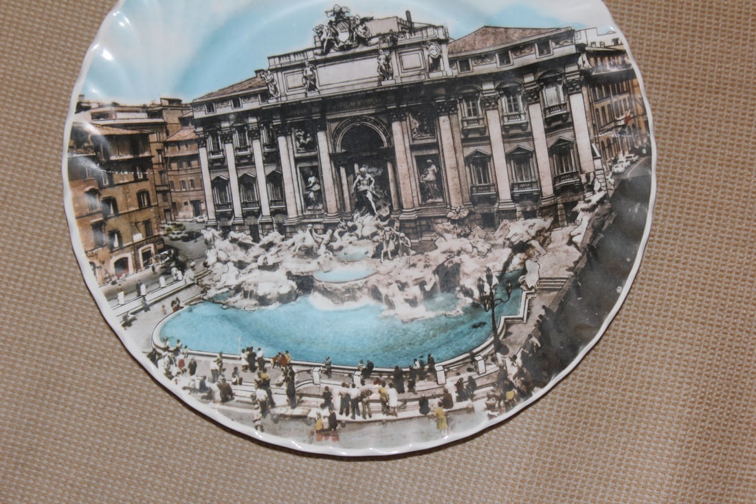 A Rome Ceramic Plate - 3