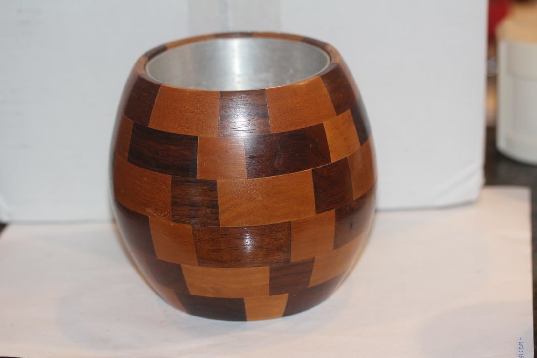 Wood Container with Tin Insert - 2