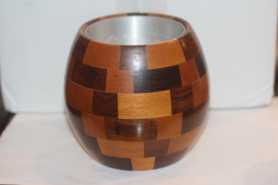 Wood Container with Tin Insert - 3