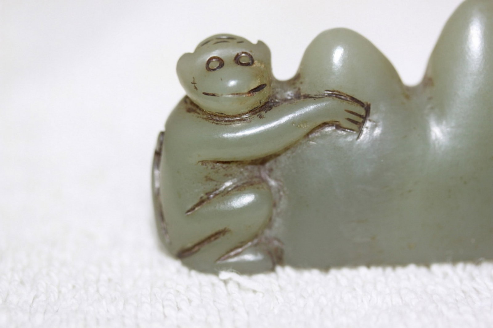 A Jade Brush Rest - 4