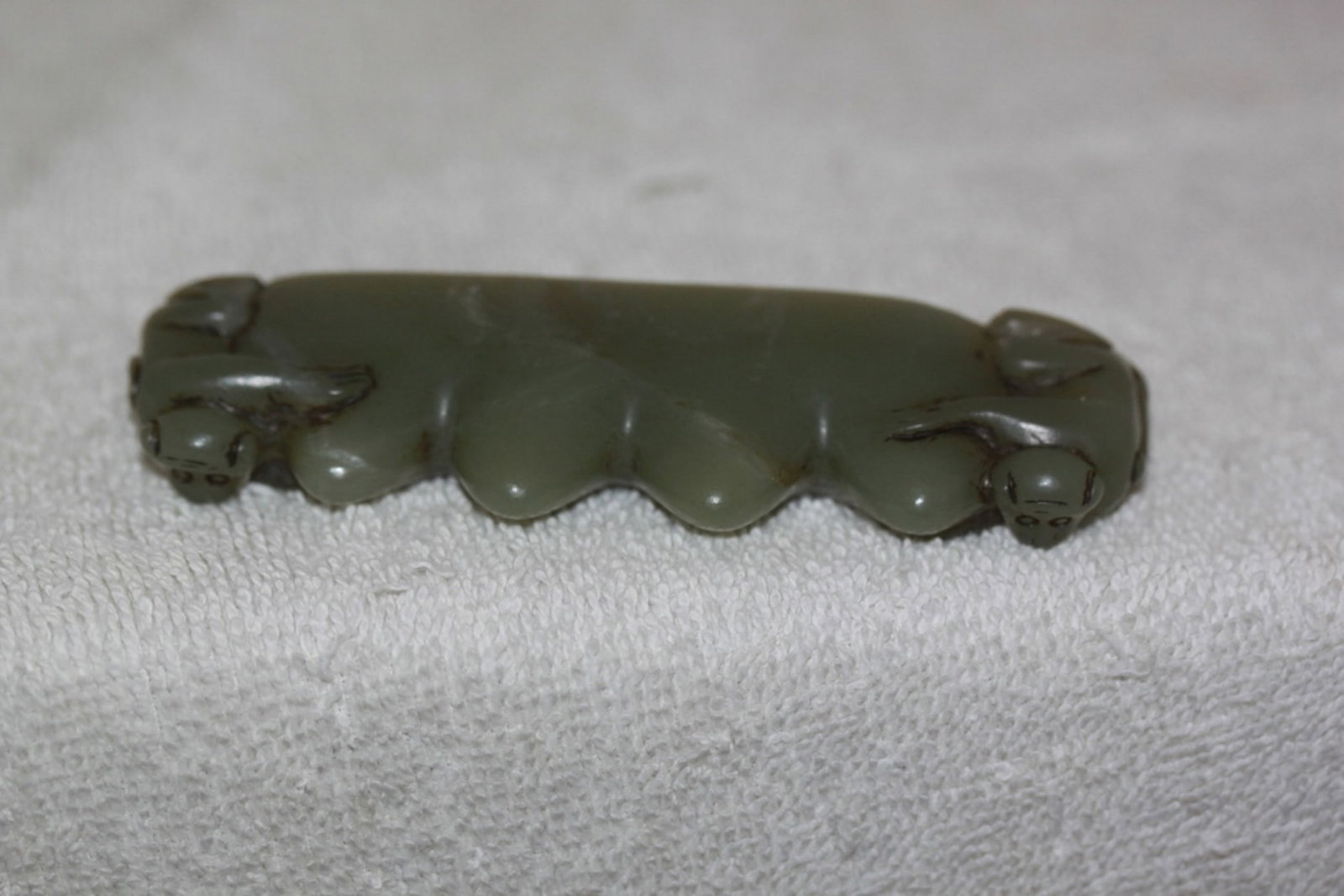 A Jade Brush Rest - 6