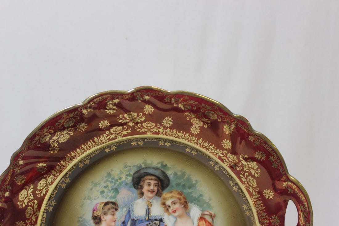 A German Two-Handle Plate - 2
