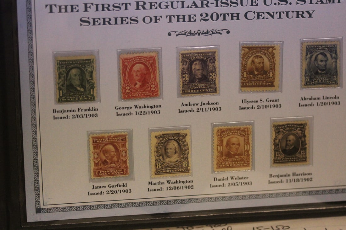 The First Regular Issue US Stamp Series - 2