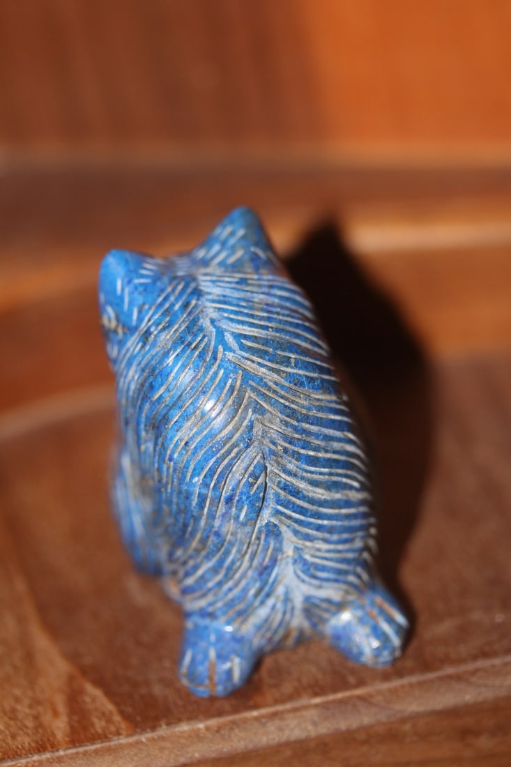 Lapis Lazuli Gemstone Cat - 2
