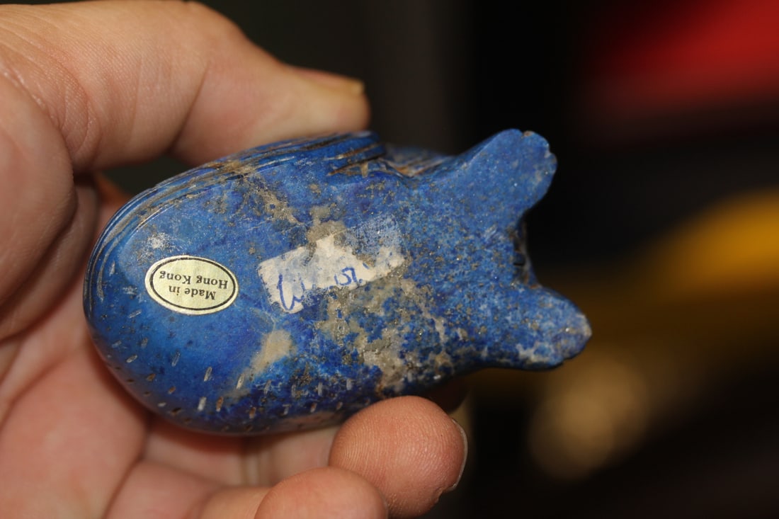 Lapis Lazuli Gemstone Cat - 5