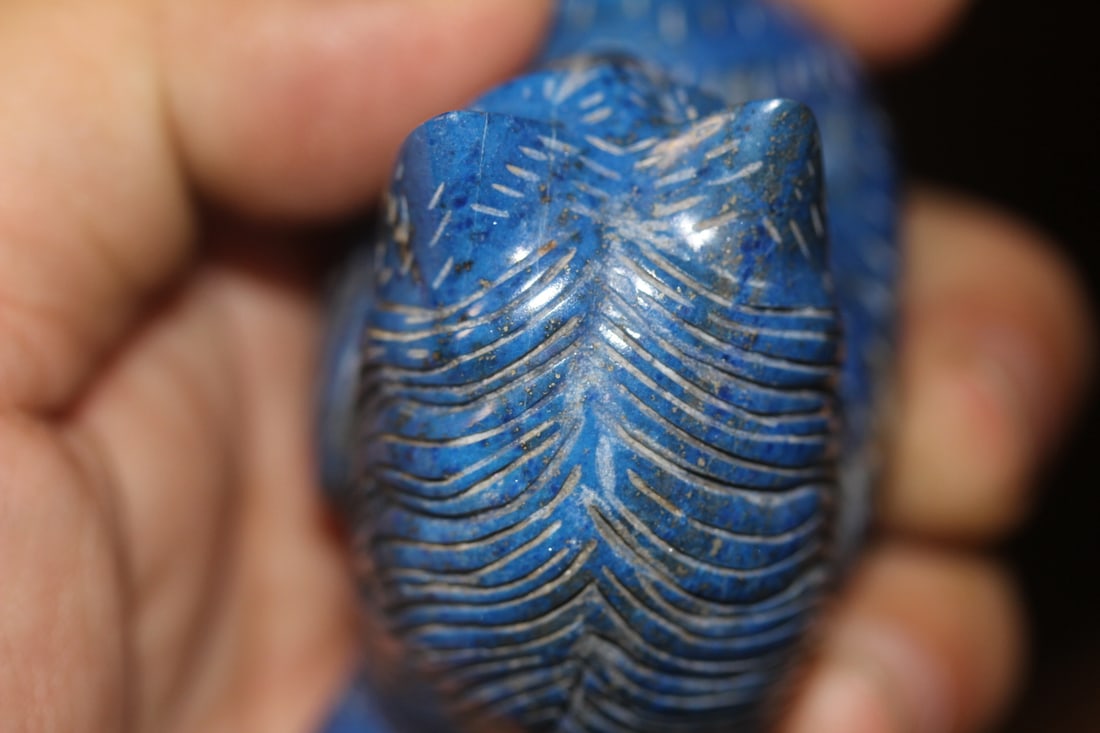 Lapis Lazuli Gemstone Cat - 6
