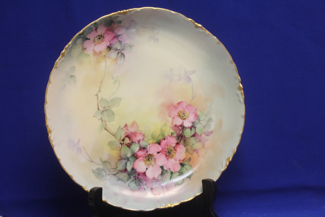 Hand Painted Porcelain Plate (1 of 7)