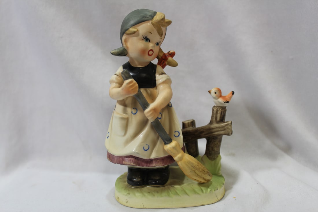 A Hummel-Style Figurine: 5 3/4" tall