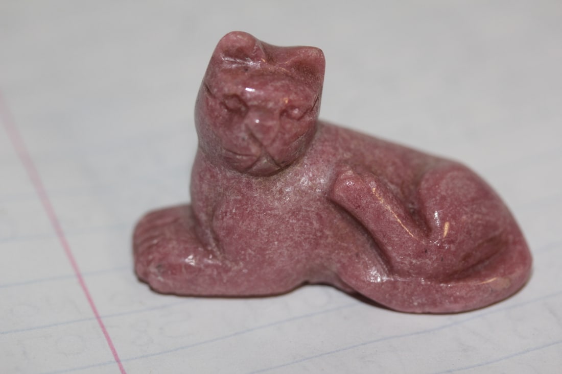 Pink Lapis? Small Cat: Chinese - rare colour