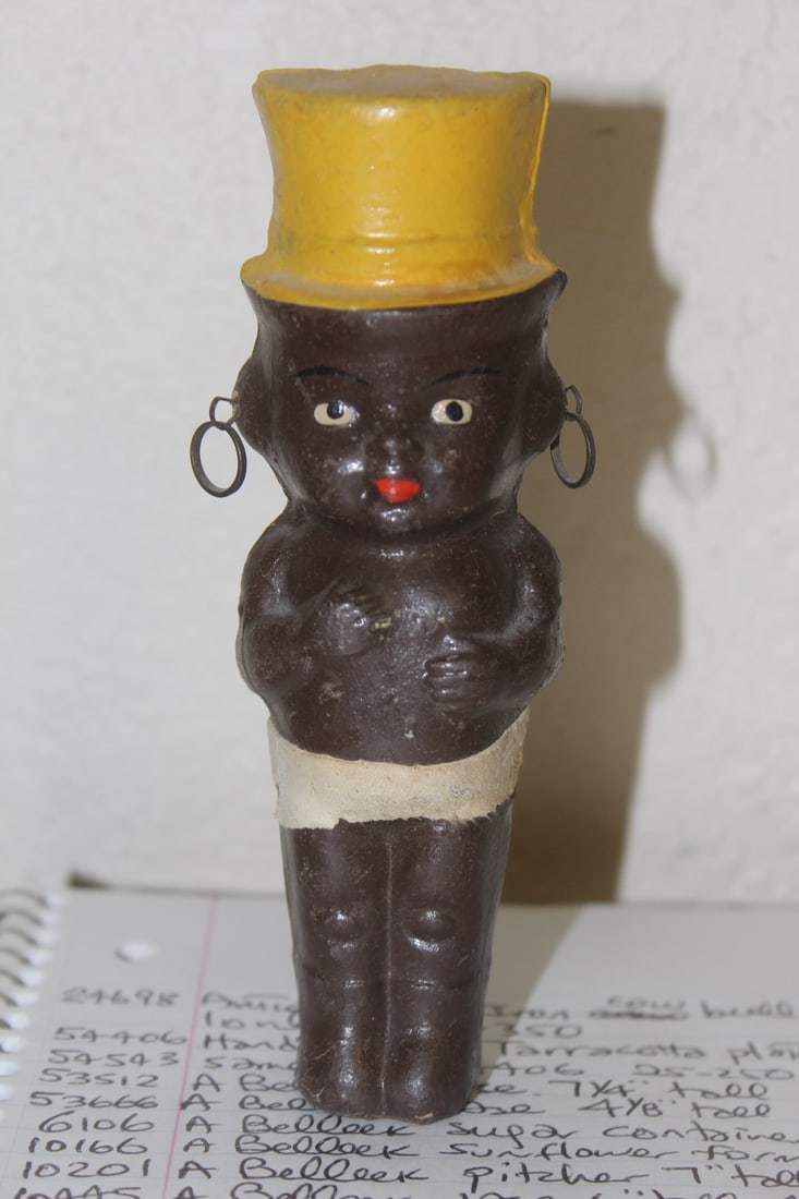 Black Americana Hard Plastic Doll (1 of 6)