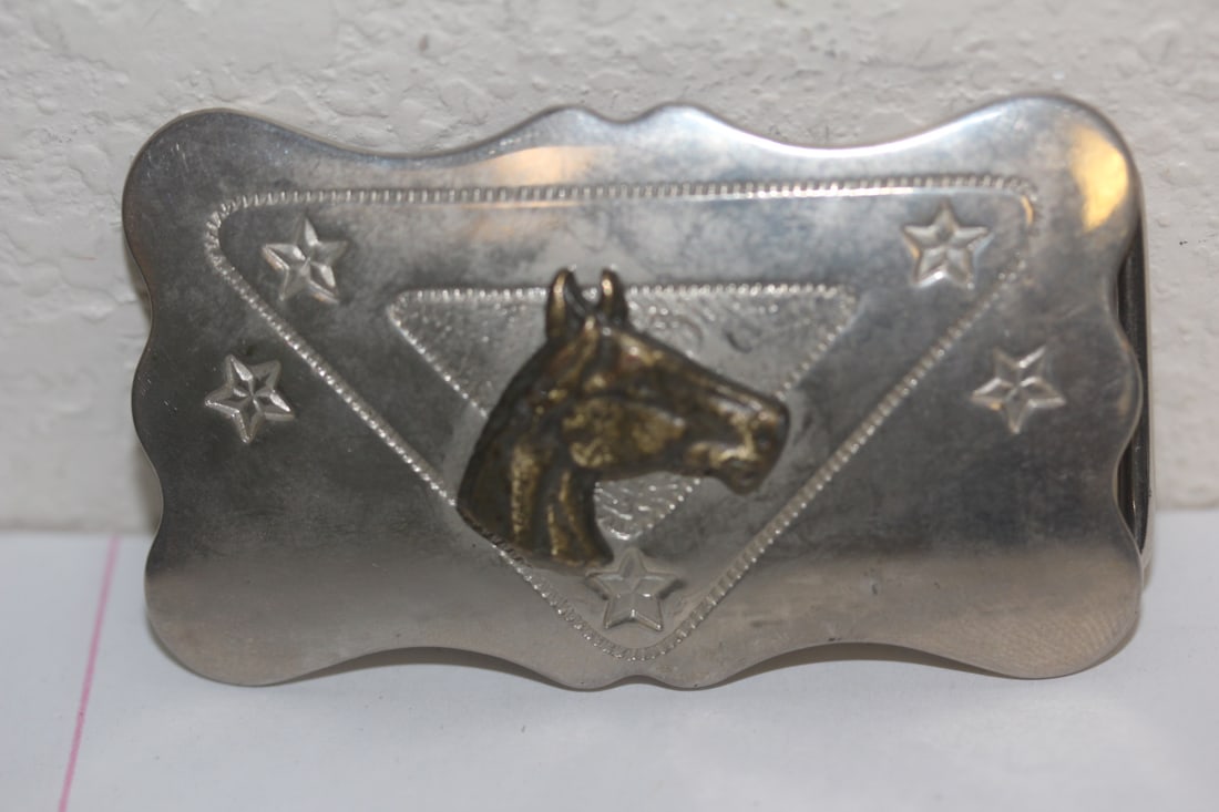 Horse Belt Buckle: as shown