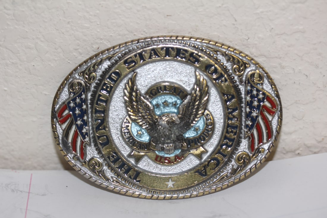 USA Eagle Belt buckle: as shown