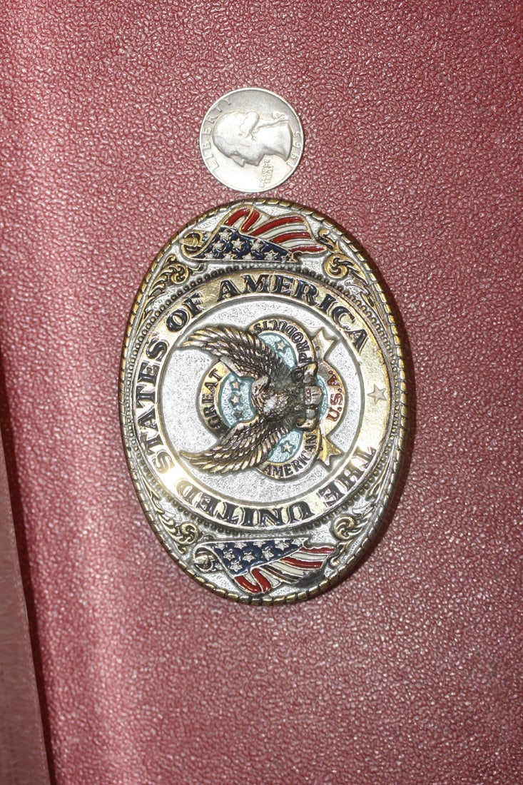 USA Eagle Belt buckle - 4