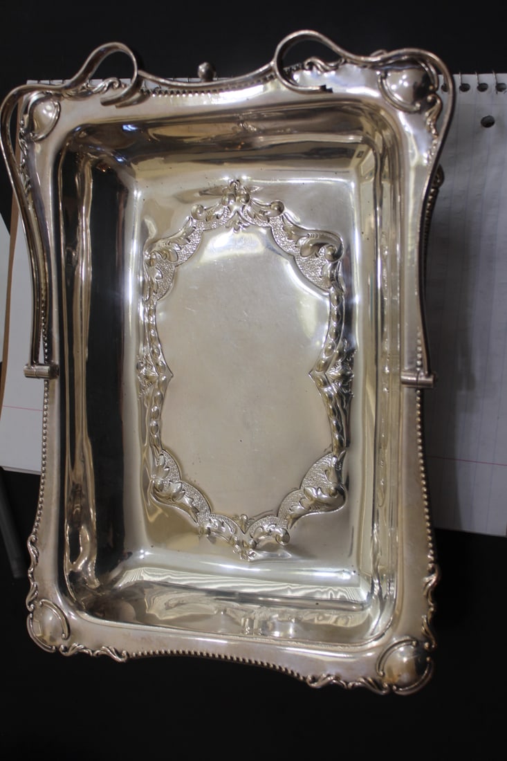 Silverplate Basket/Tray - 2