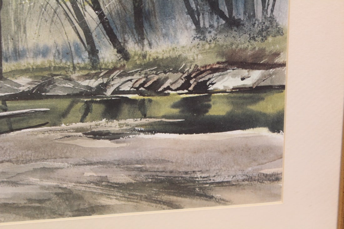 Signed and Numbered J.R.Hamil Print - 8