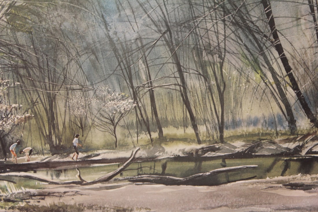 Signed and Numbered J.R.Hamil Print - 9