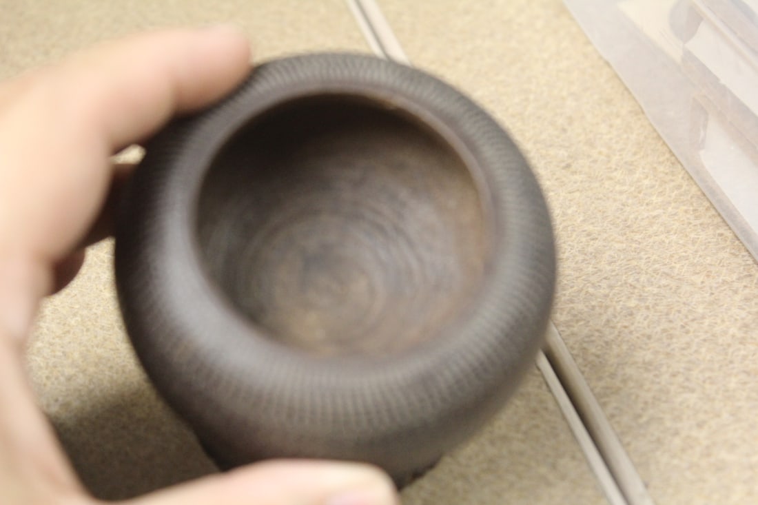 Chinese Wooden Jar - 5