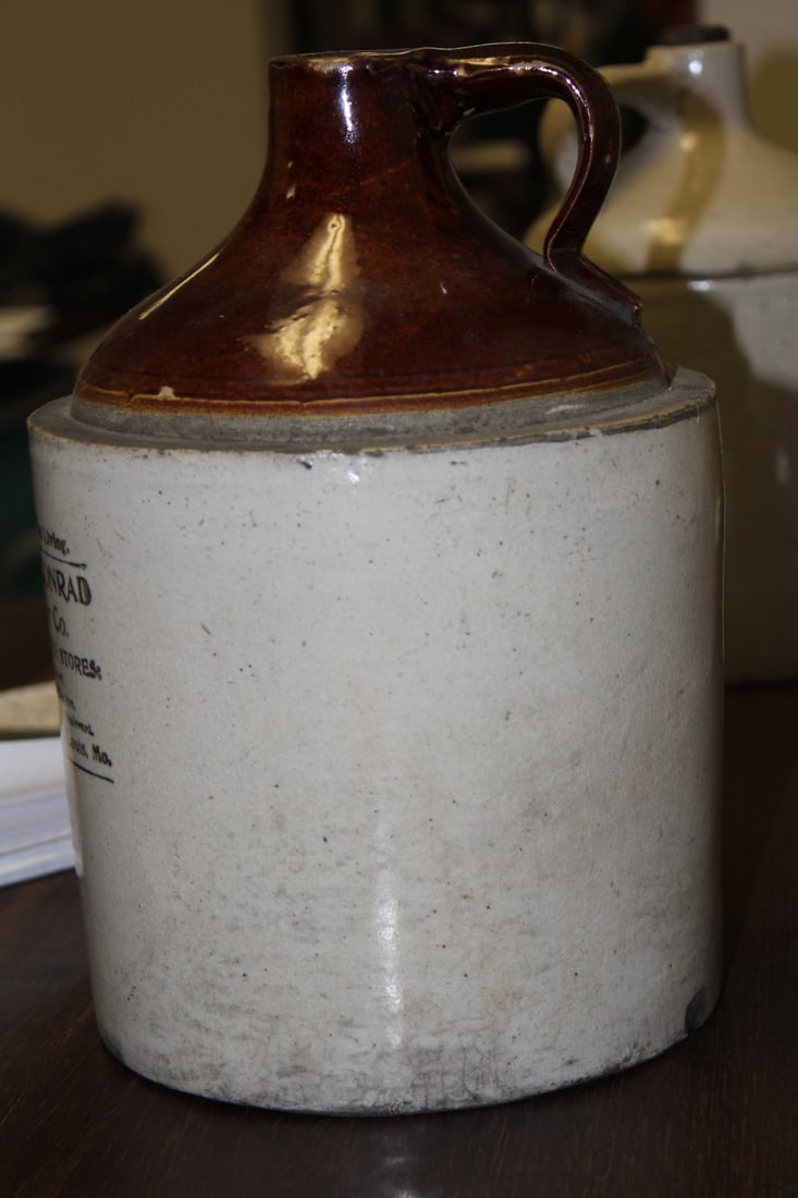 A J.F. Conrad Stone Crock - 4