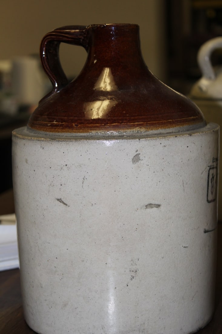 A J.F. Conrad Stone Crock - 6