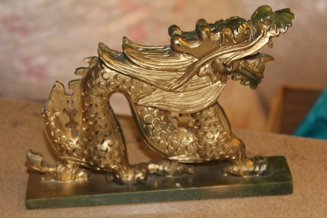 Jade or Hardstone Dragon - 2