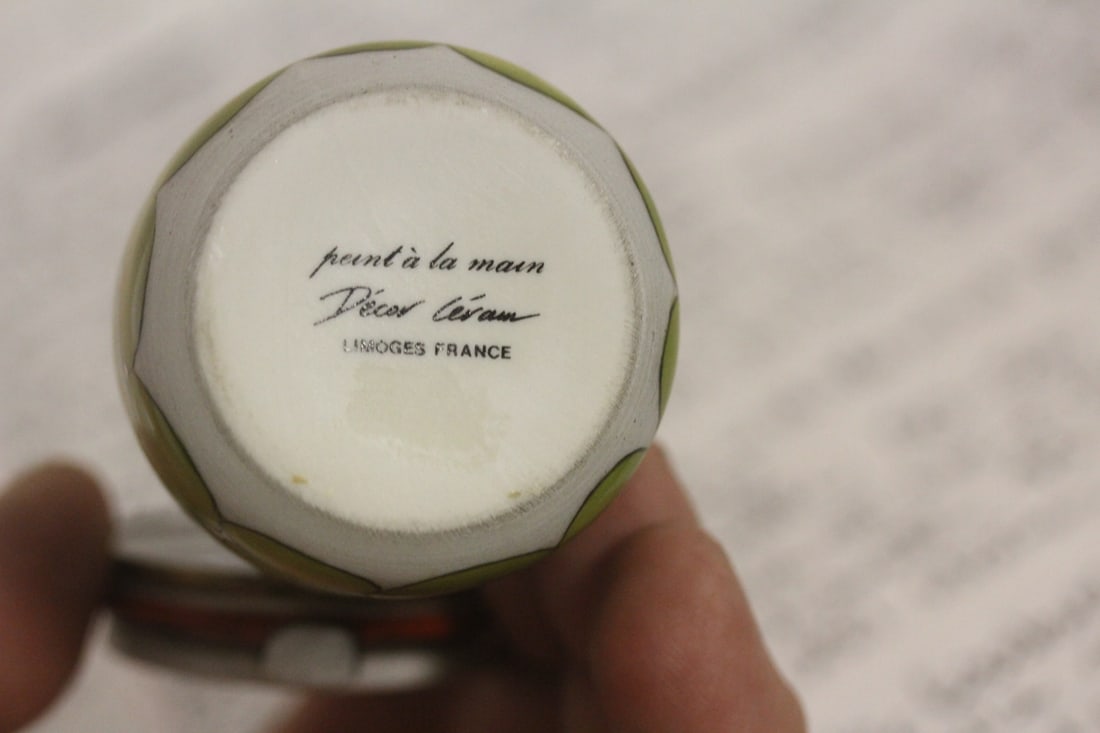 Limoges D?cor Trinket Box - 9