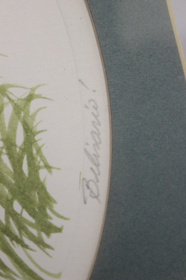 A Signed (Pencil) Etching/Litograph/Watercolour - 4