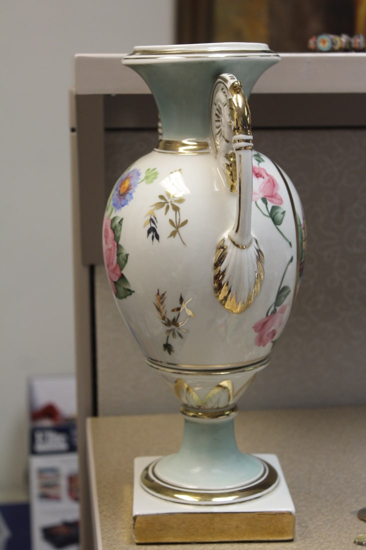 Hand Painted Urn - 6