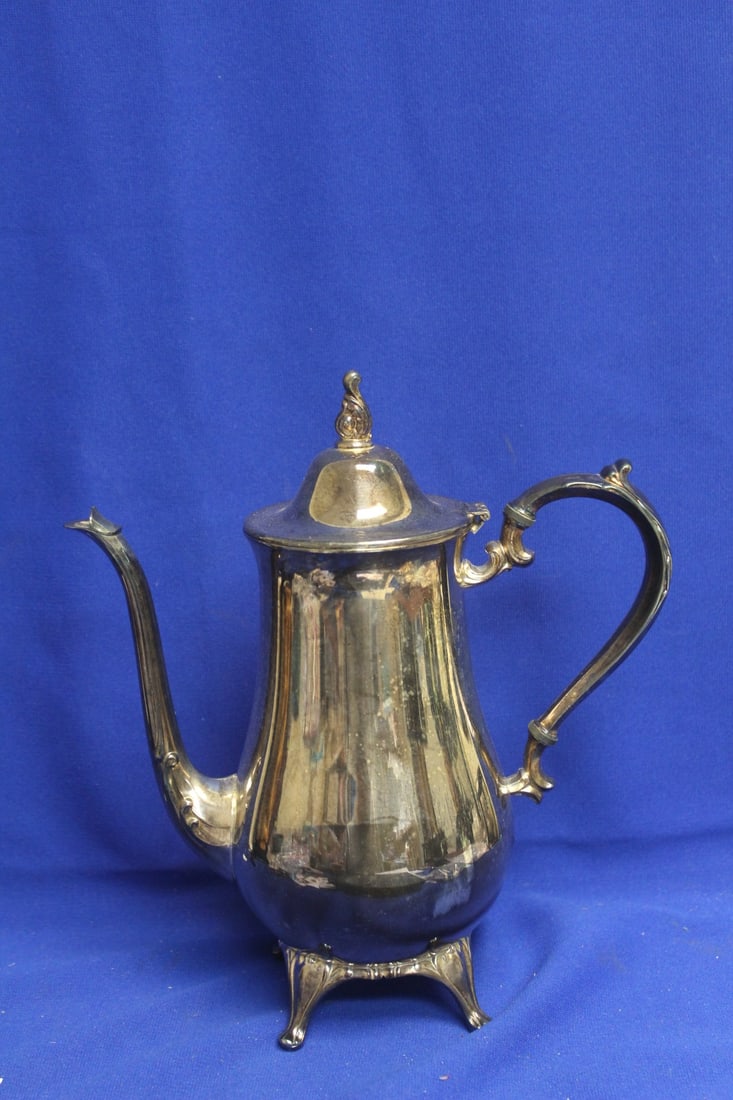 Silverplate Chocolate Pot - 4