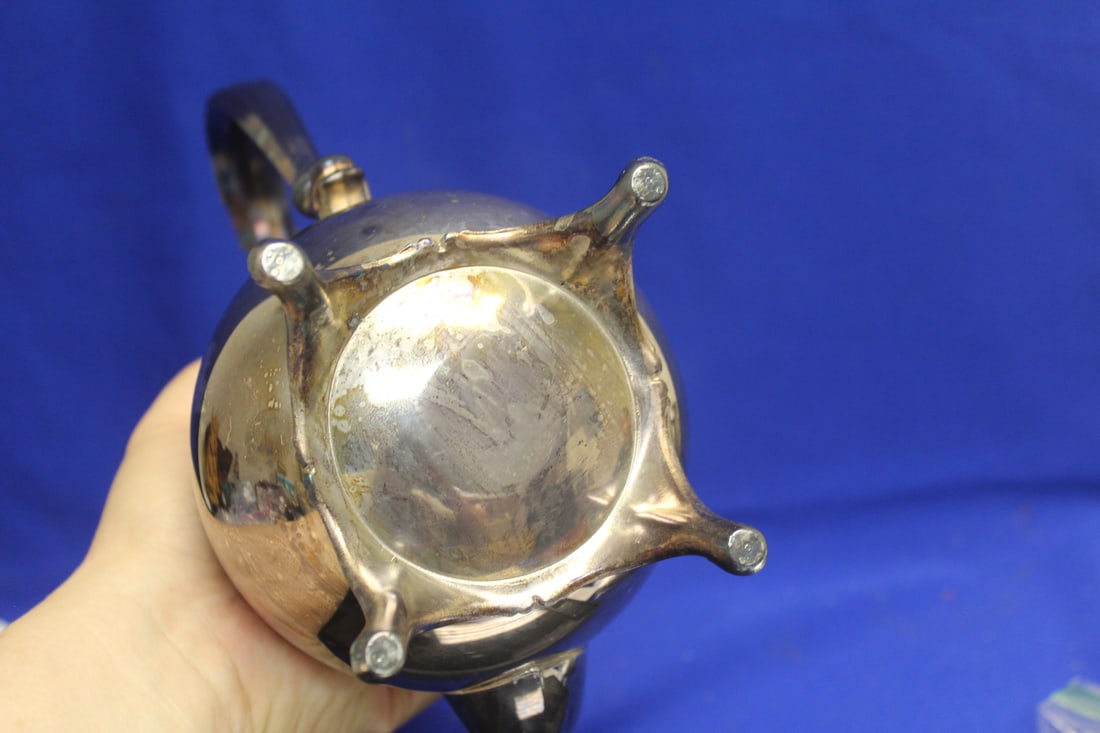 Silverplate Chocolate Pot - 6