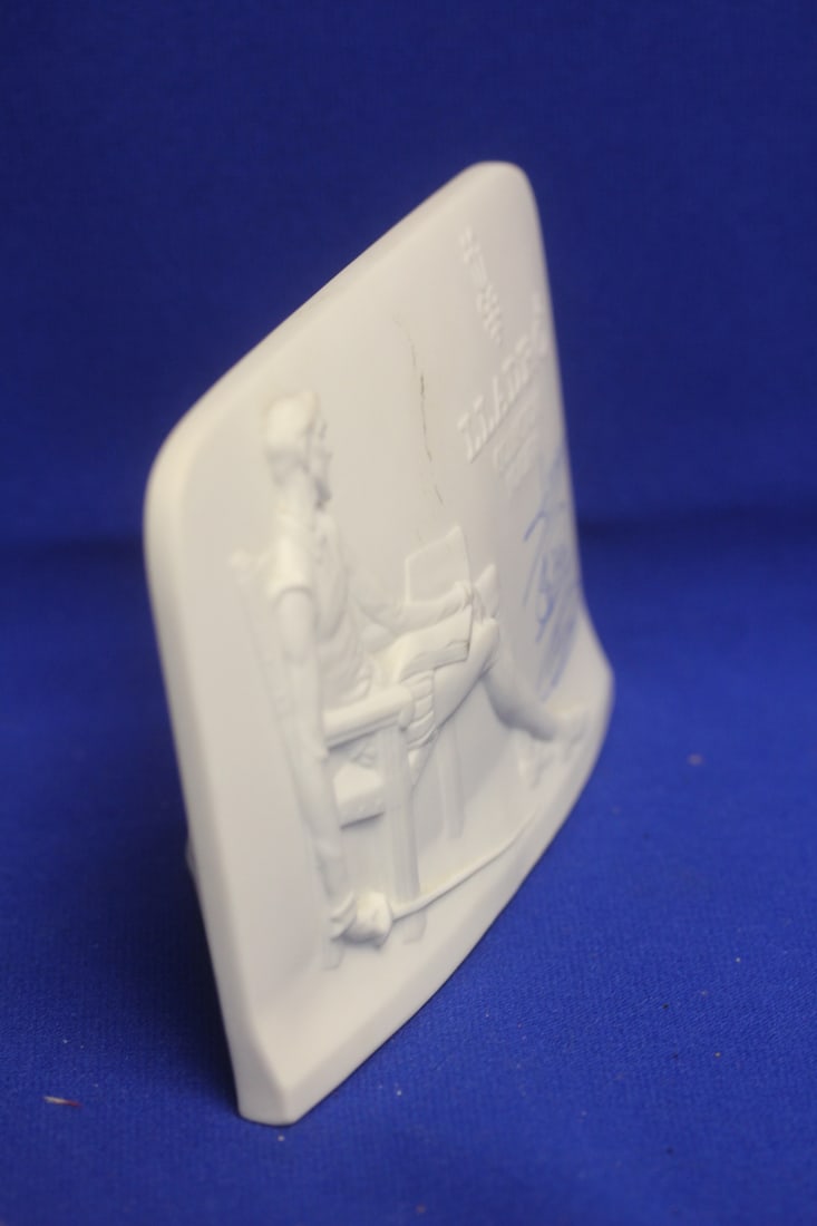 Signed Lladro Don Quixote Plaque - 6