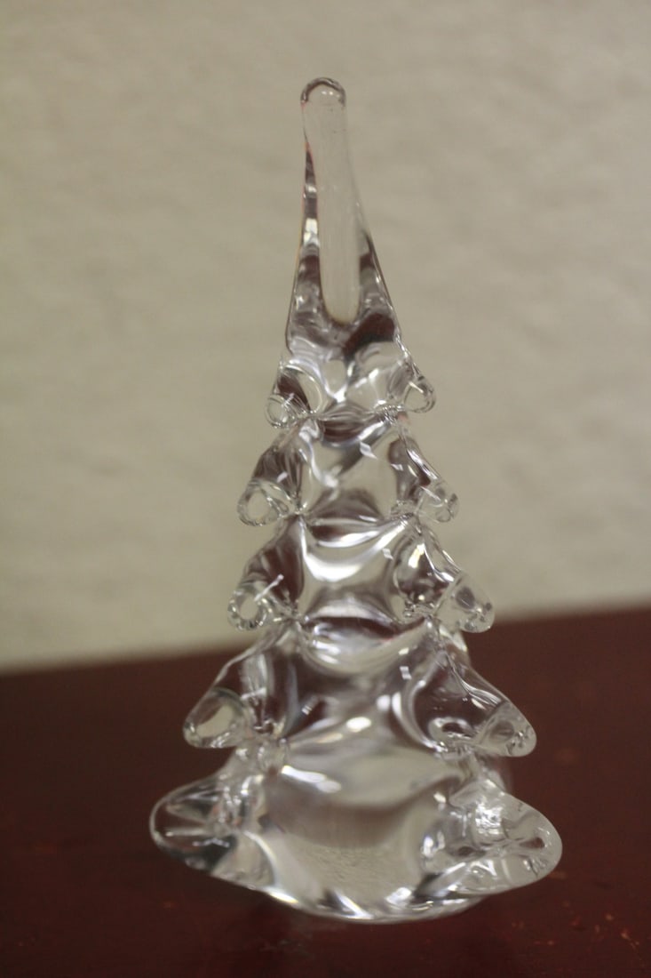 Signed Crystal Christmas Tree - 2