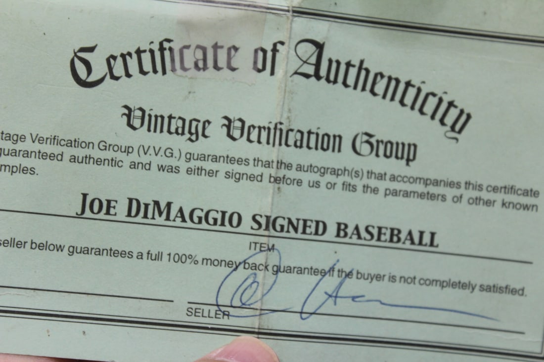 Signed baseball - 3